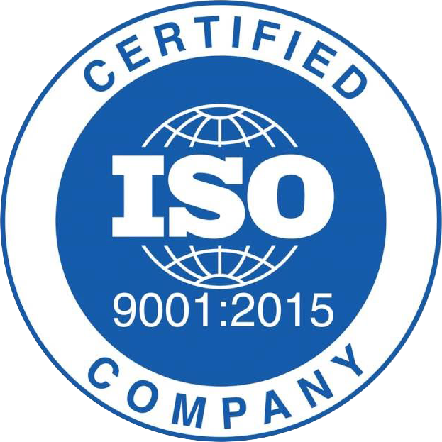 ロゴ：ISO 9001:2015
